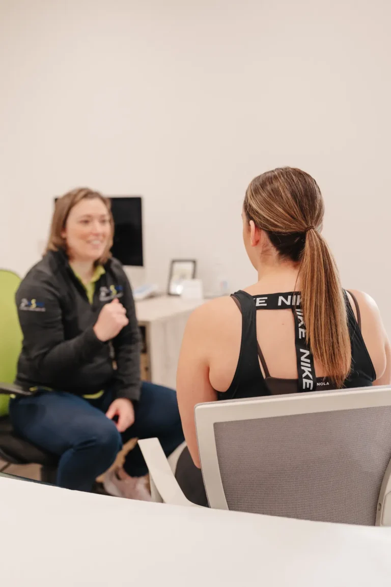 InSync Therapy referral services with client